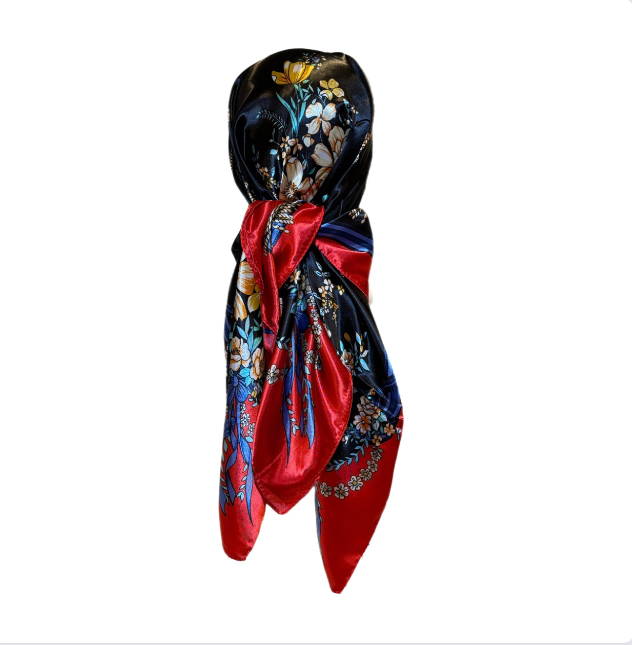 Flora Bloom Red Black