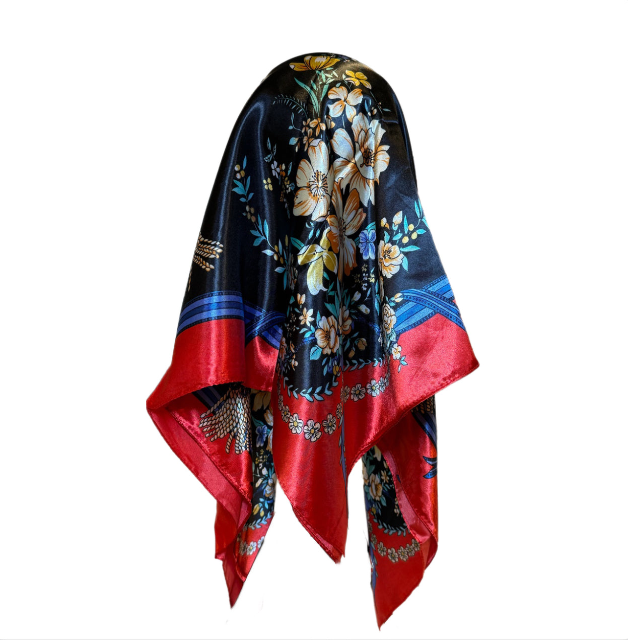 Flora Bloom Red Black