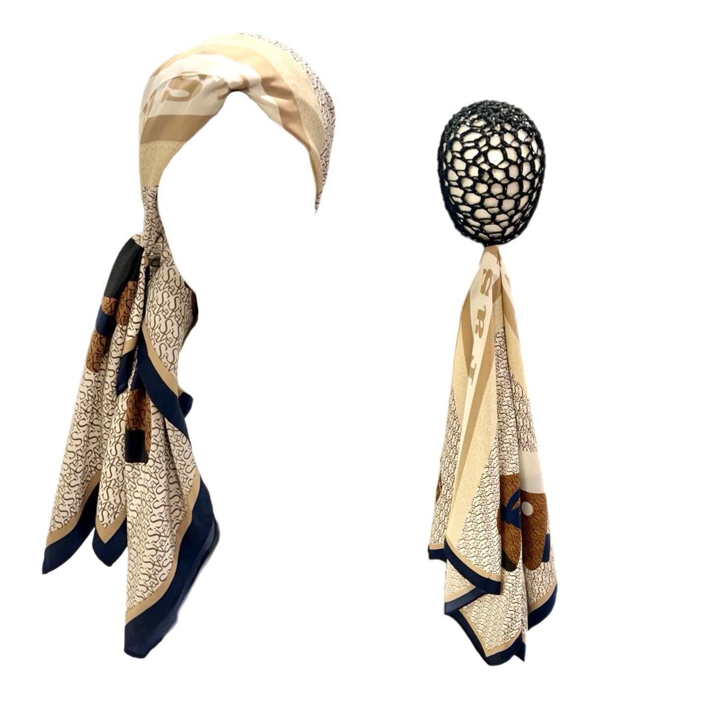 fashion Hair Net Scarf