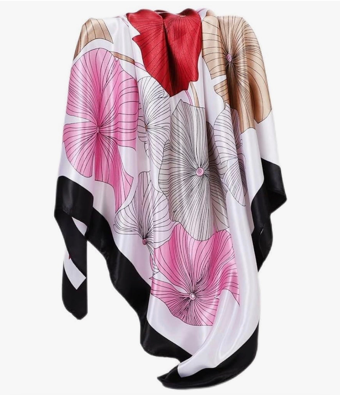 Chic White, Pink Button