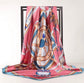 April 2-in-1 Satin Hair Wrap & Detachable Hair Net
