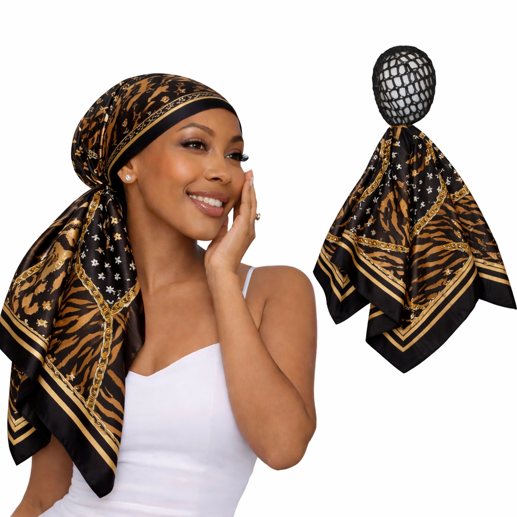The Perfect Doobie® | 2-in-1 Hair Wrap & Hair Net