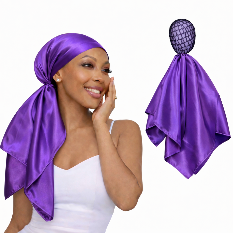 The Perfect Doobie® | 2-in-1 Hair Wrap & Hair Net