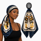 Charlotte Satin Hair Wrap & Detachable Hair Net